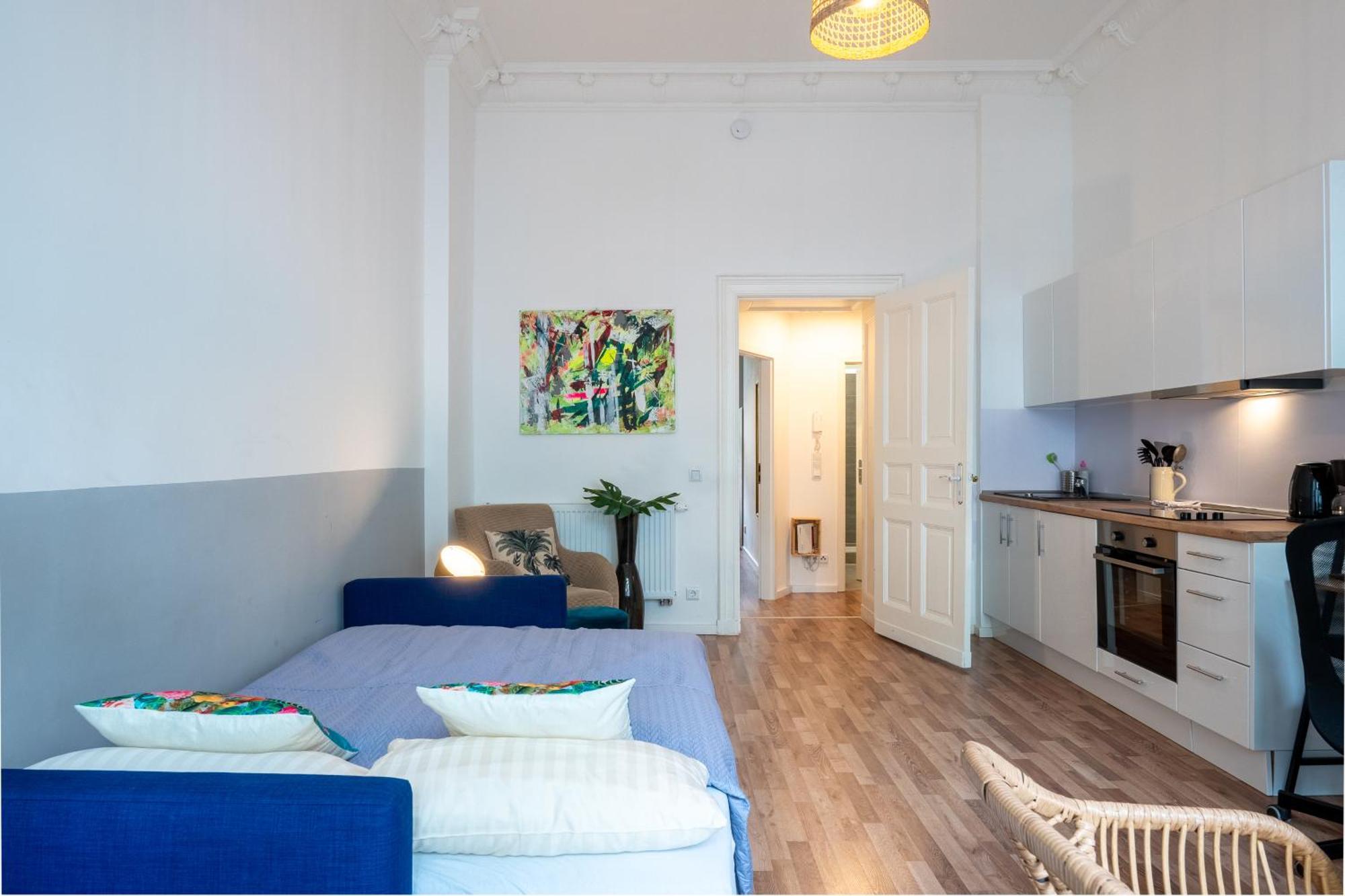 Modern, Central Flat With Workspace เบอร์ลิน ภายนอก รูปภาพ